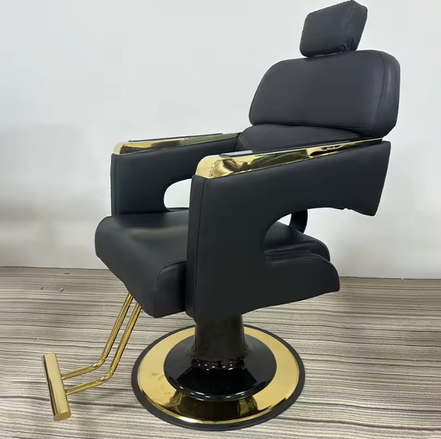 Cadeira de Cabeleireiro Profissional – Conforto, Estilo e Funcionalidade num Único Design
