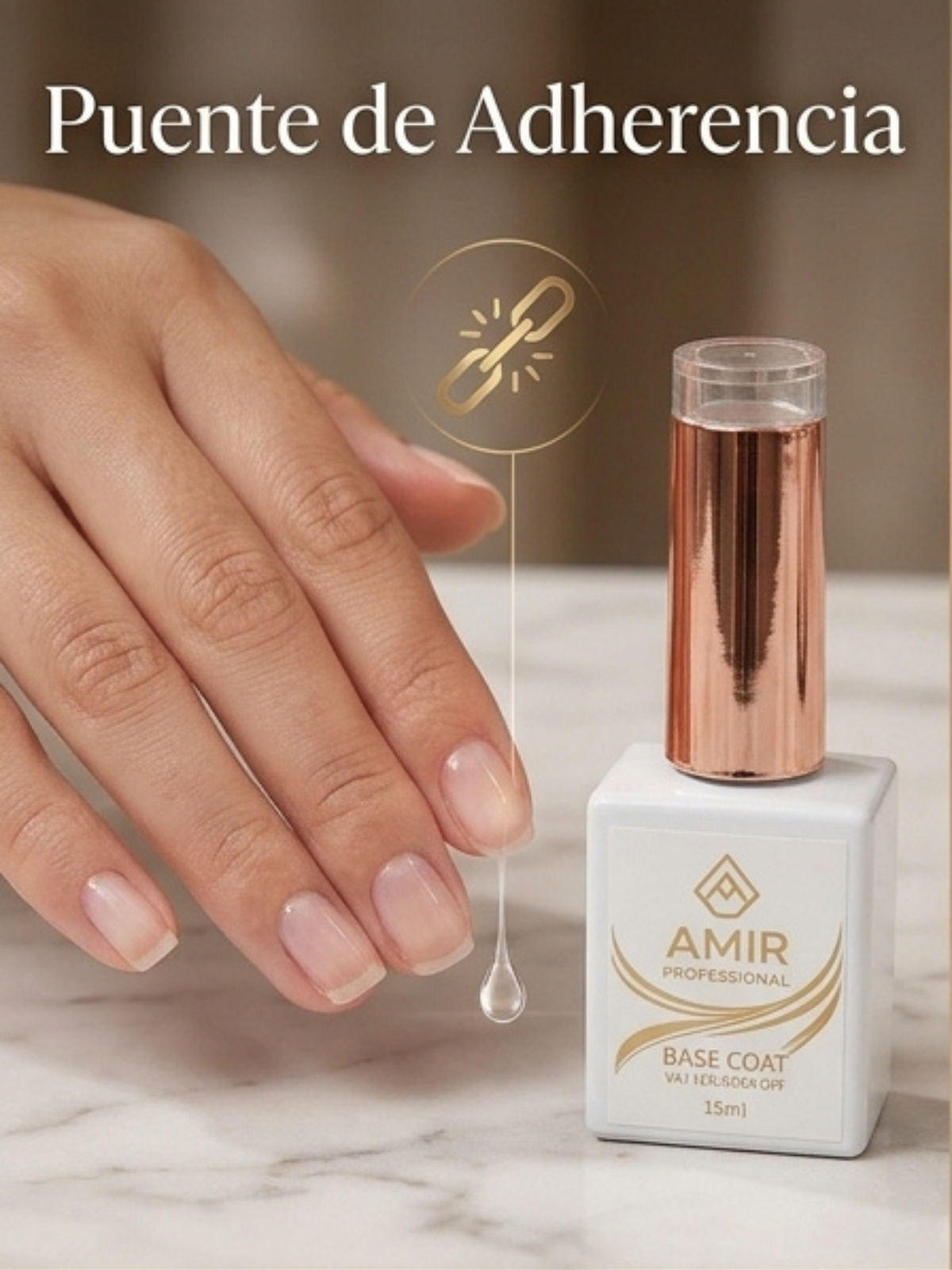 Base Coat Semipermanente HEMA Free | Amir Professional
