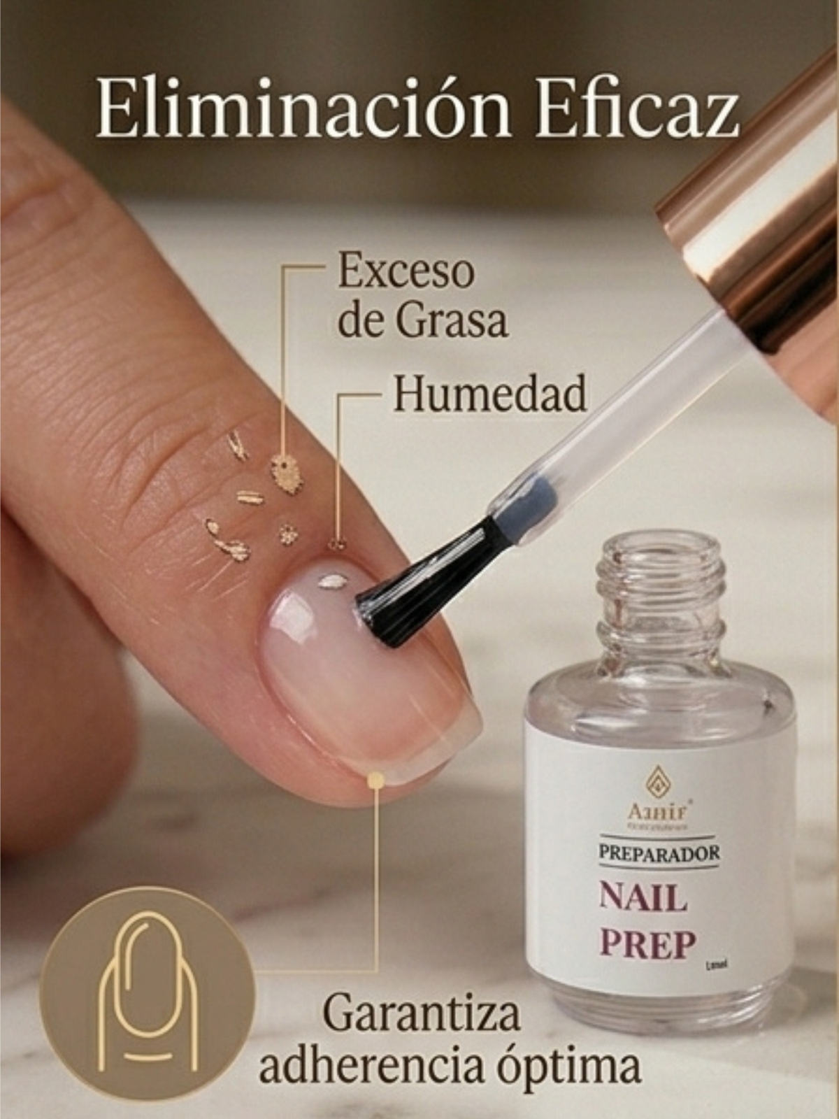 Preparador de Uñas Deshidratante | Amir Professional