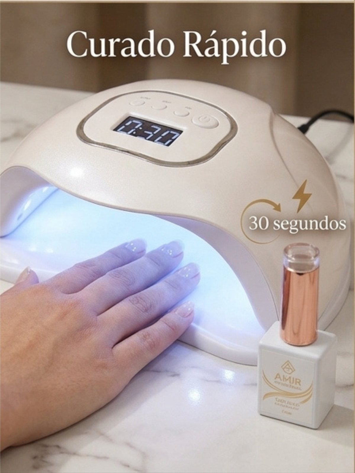 Base Coat Semipermanente HEMA Free | Amir Professional