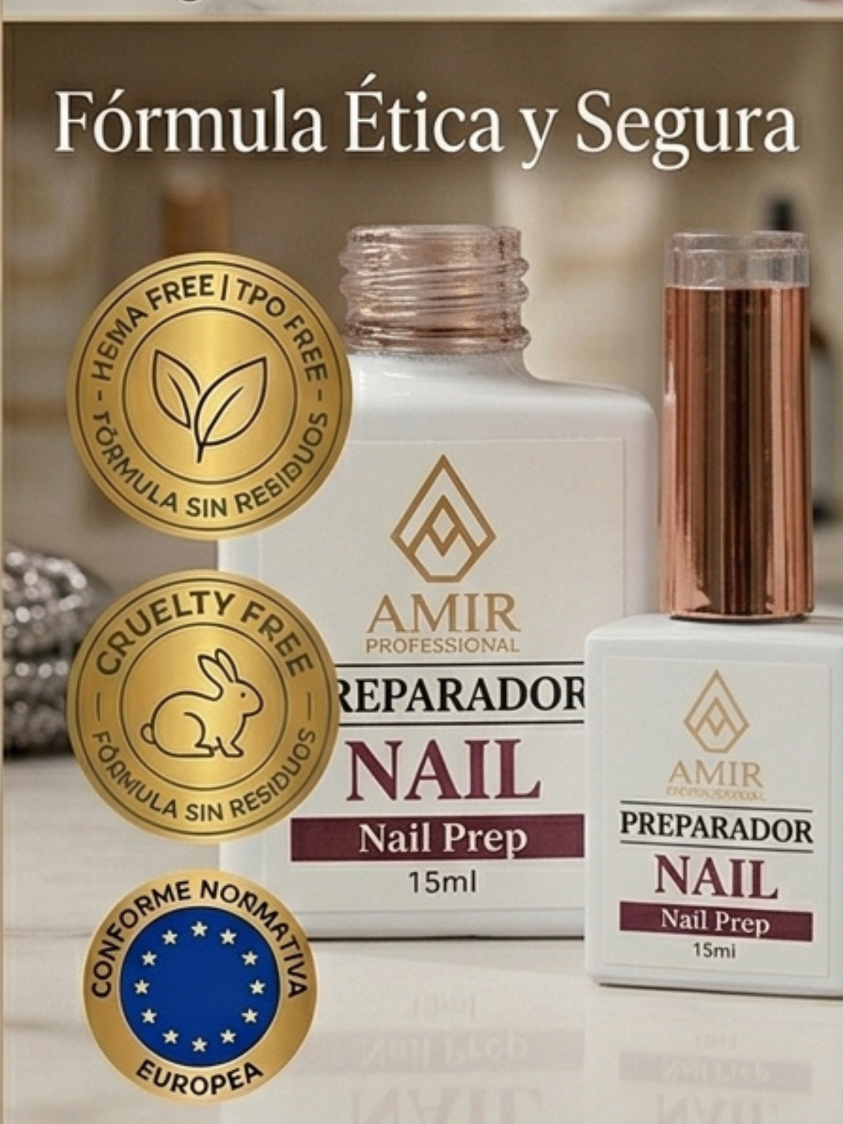 Preparador de Uñas Deshidratante | Amir Professional