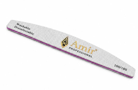 Paquete 10 unidades Lima Profesional para Uñas 100/180 y 180/240 Lavable y Desinfectable | Amir Professional®