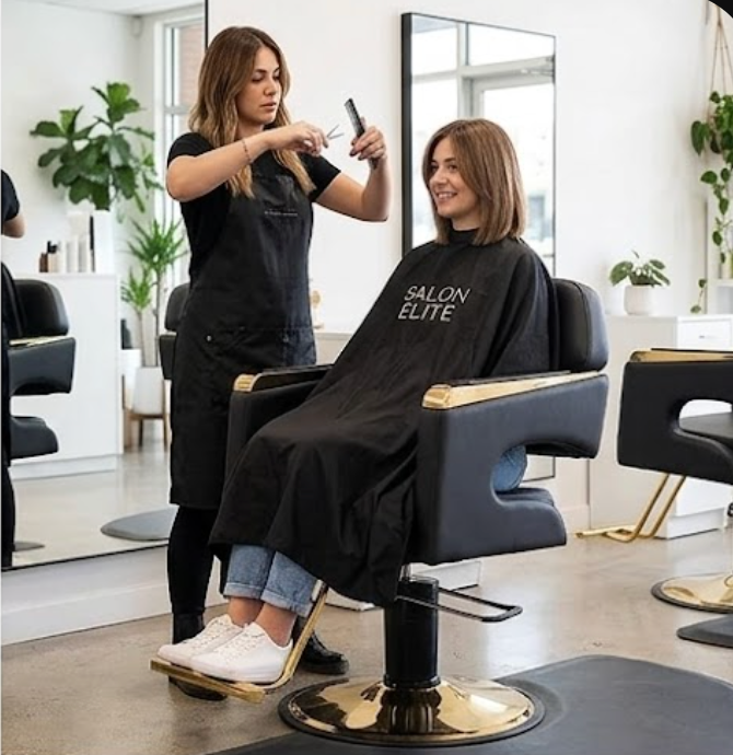 Cadeira de Cabeleireiro Profissional – Conforto, Estilo e Funcionalidade num Único Design