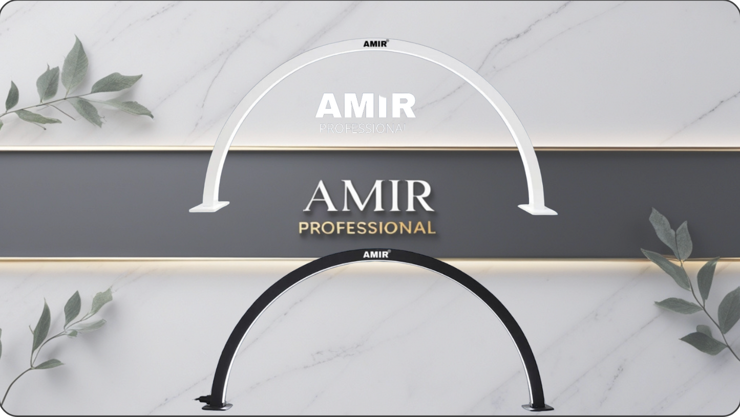 Lámpara de Manicura AMIR PROFESSIONAL – Iluminación Elegante y Precisa para un Trabajo Perfecto