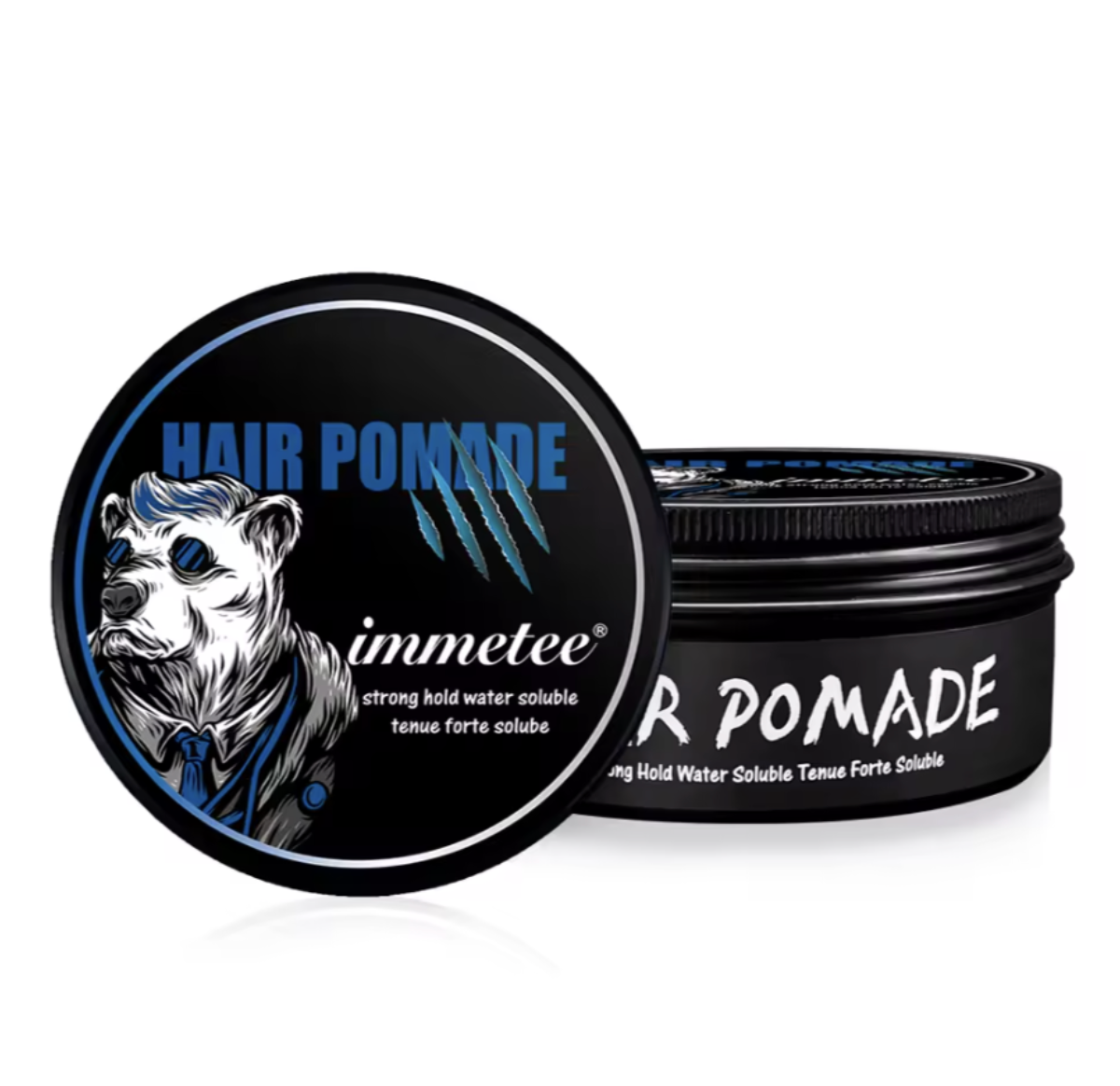 Pomada para el Cabello - Fijación Fuerte Base Agua - Barbería