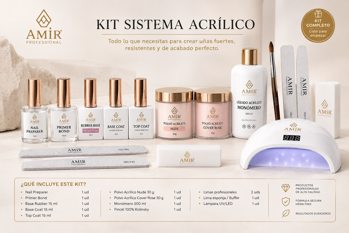 KIT SISTEMA ACRÍLICO