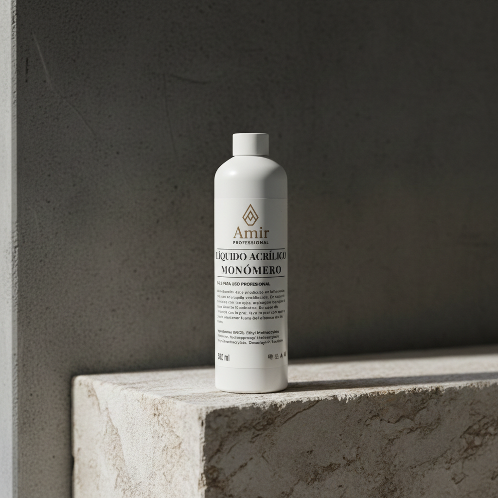 Monómero de Estilo Superior – Líquido Acrílico de Alta Precisión (500 ml) Amir Professional®