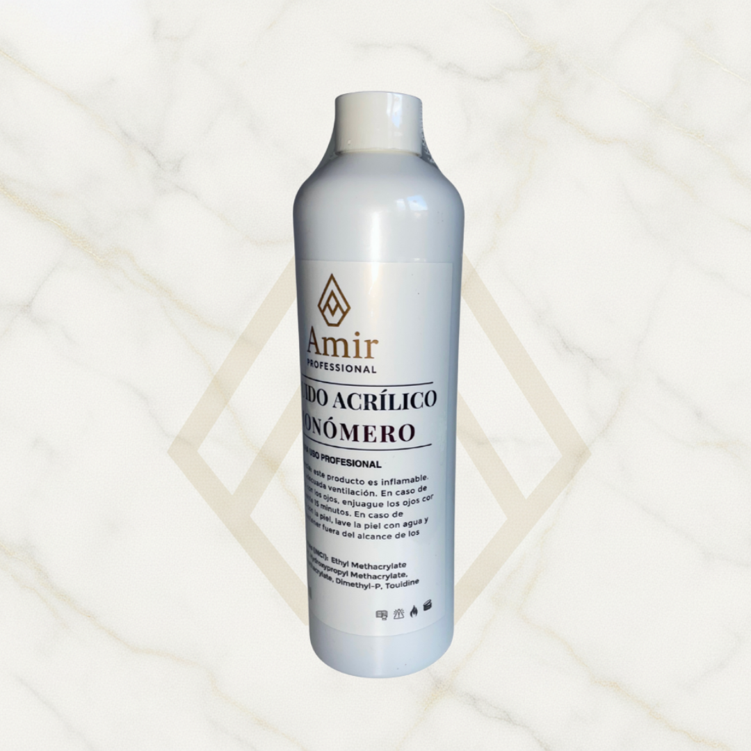 Monómero de Estilo Superior – Líquido Acrílico de Alta Precisión (500 ml) Amir Professional®