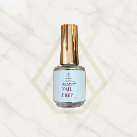 Preparador Deshidratador de Uñas Amir Professional® – Adhesión Profesional y Máxima Duración