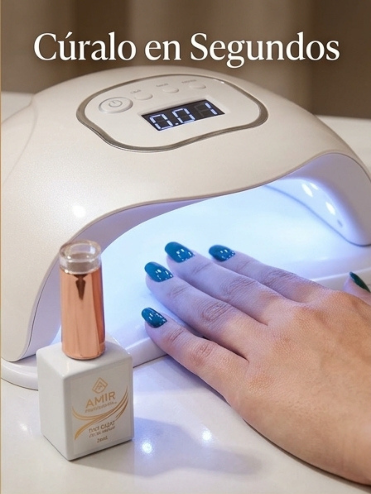 Top Coat Semipermanente HEMA & TPO Free | Amir Professional